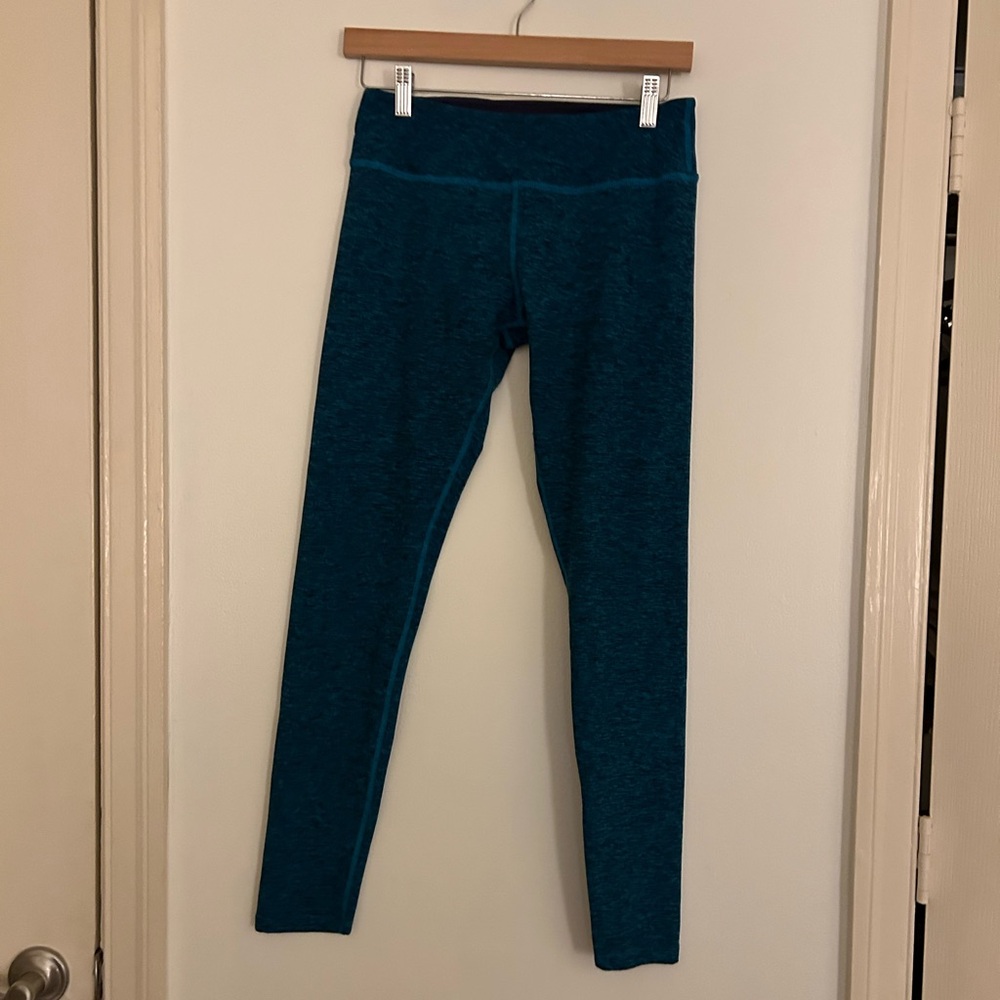 Beyond Yoga Blue Space Dye Leggings Large